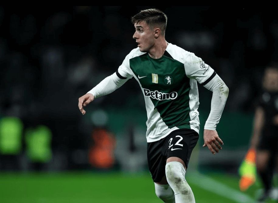 Iván Fresneda, jugador del Sporting de Portugal
