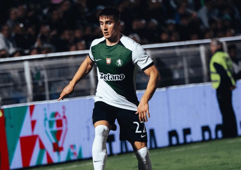 Iván Fresneda, jugador del Sporting de Portugal, apunta a ser el nuevo lateral derecho
