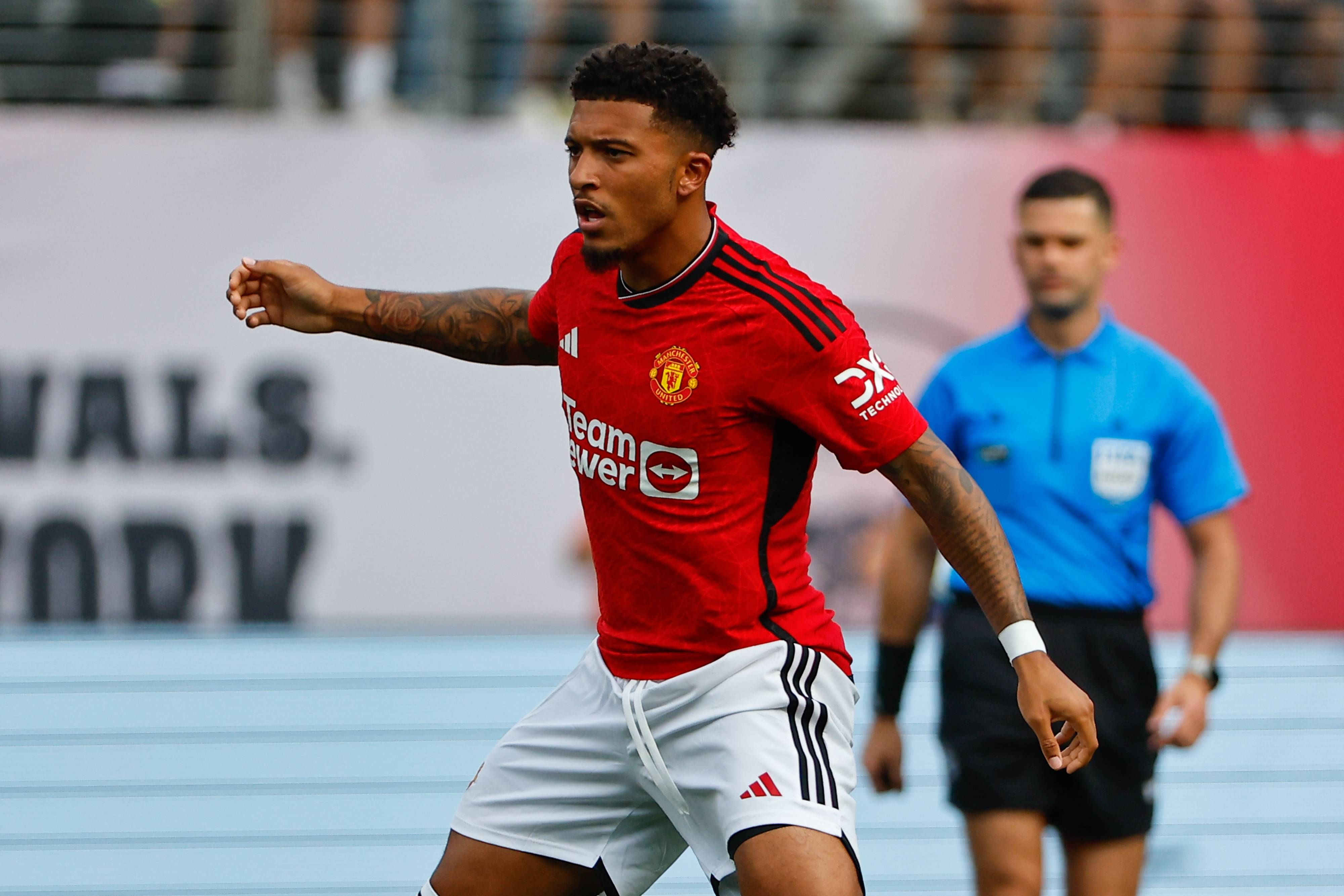 Jadon Sancho, jugador del Manchester United. Fuente: Cordon Press.