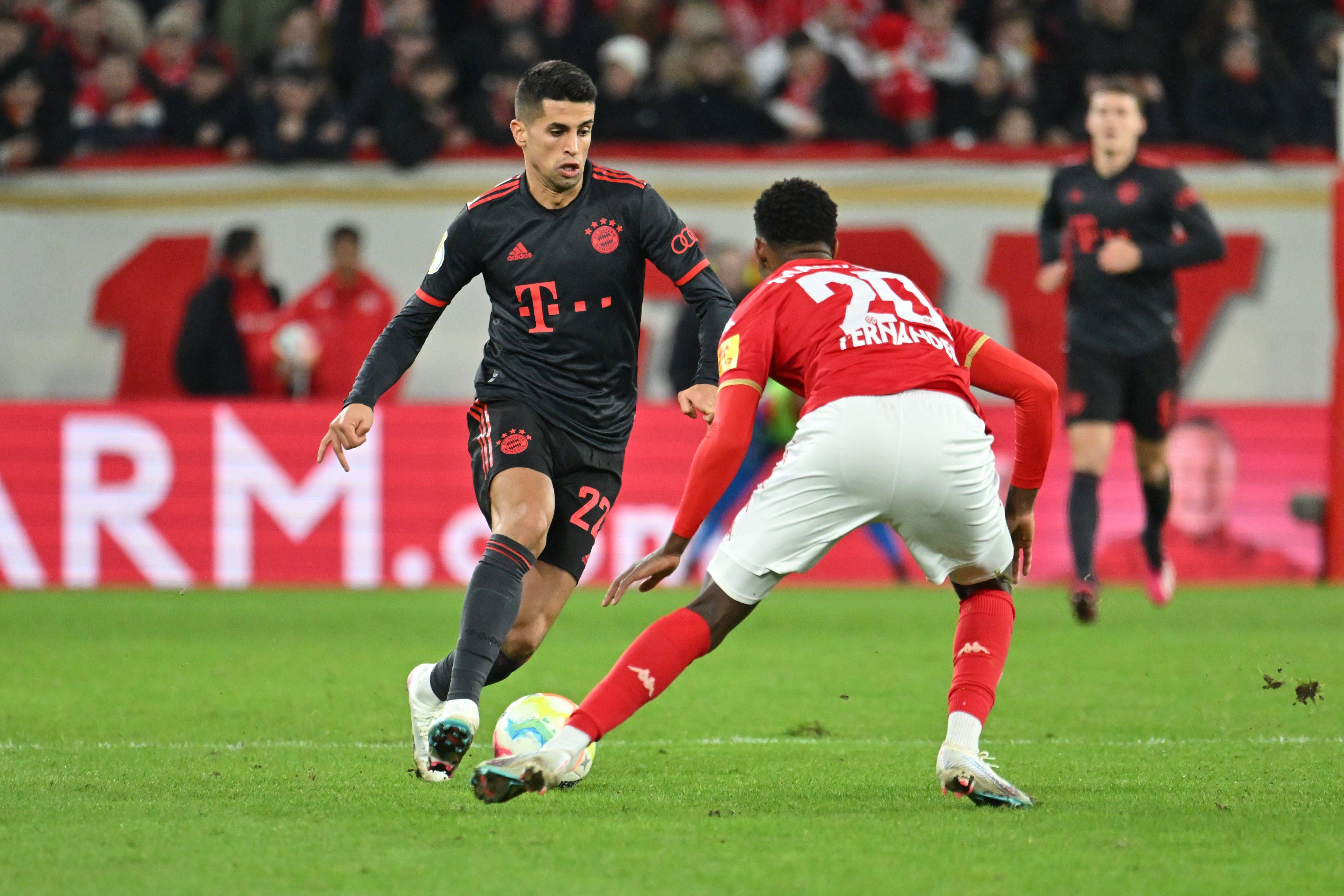 Joao Cancelo, en su estreno con el Bayern de Múnich (Foto: Cordon Press). 