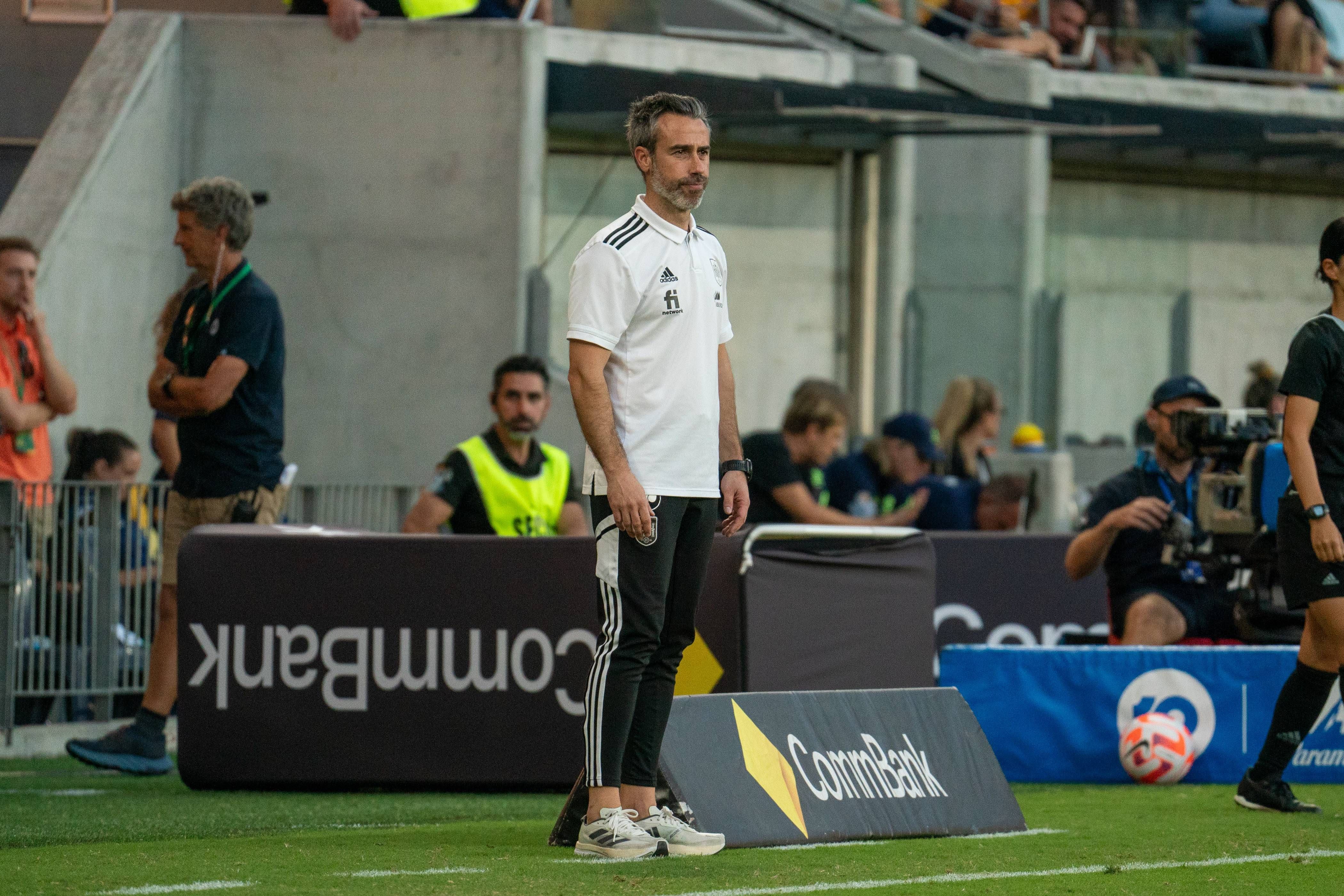  Jorge Vilda, en un partido de la selección femenina (FOTO: Cordón Press).