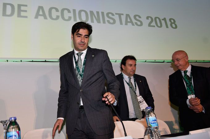  Ángel Haro y Catalán en la Junta de Accionistas de 2018.