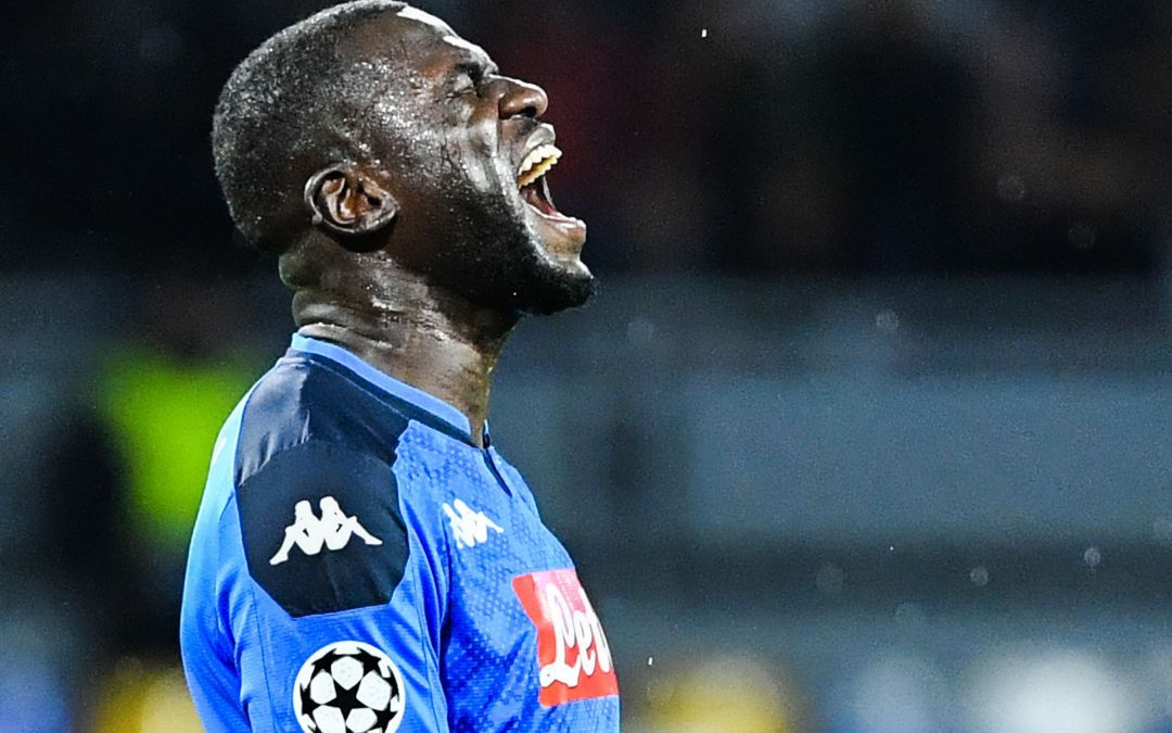 Kalidou Koulibaly, en un partido con el Nápoles.