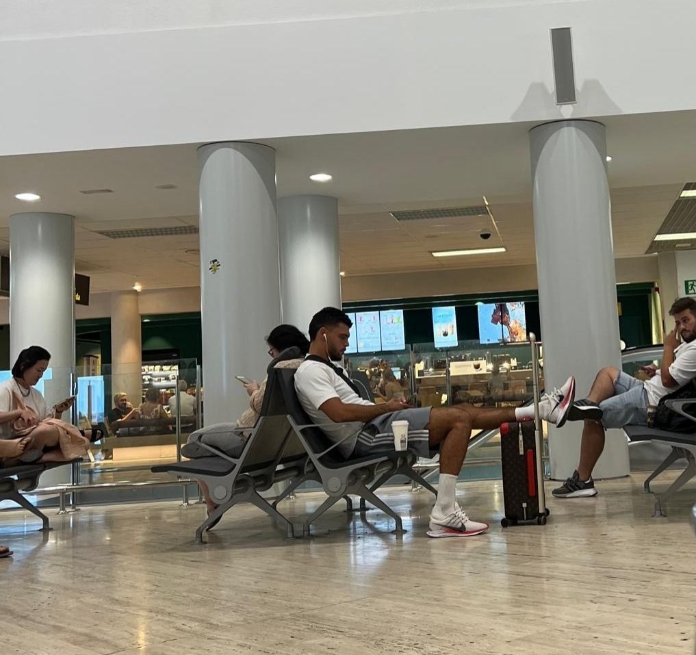 Karim Rekik, antes de viajar (Foto: ElDesmarque)