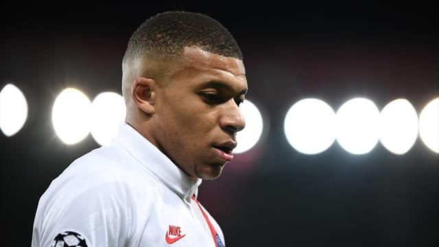 Kylian Mbappé, en el último partido del PSG.