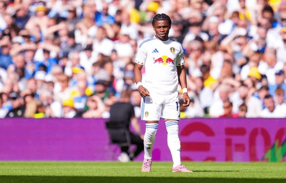 Largie Ramazani con el Leeds (Foto: Instragram Ramazani)