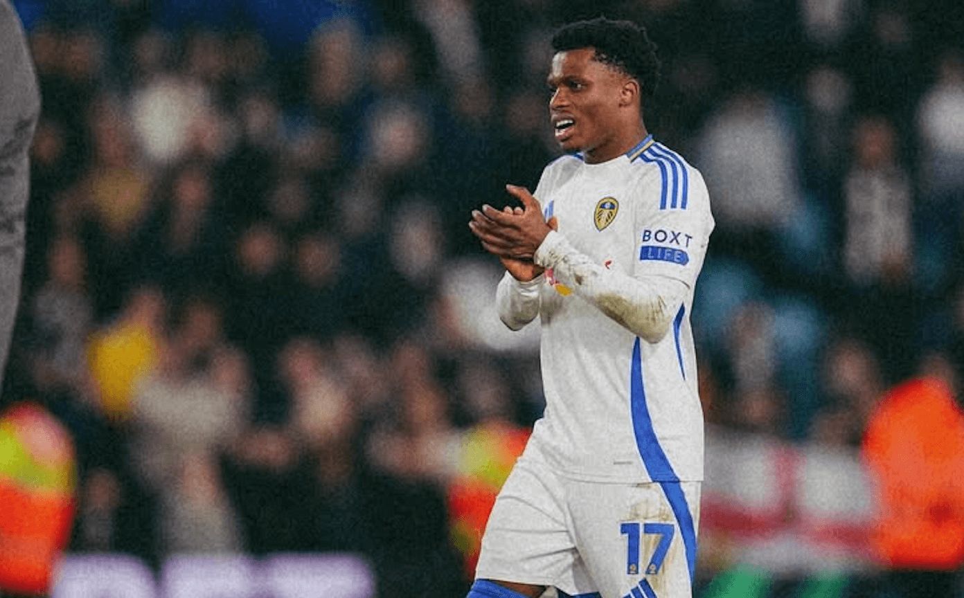 Largie Ramazani con el Leeds (Foto: Instragram Ramazani)