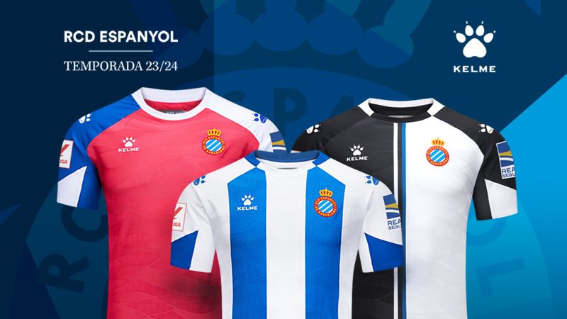  Las tres nuevas camisetas del Espanyol