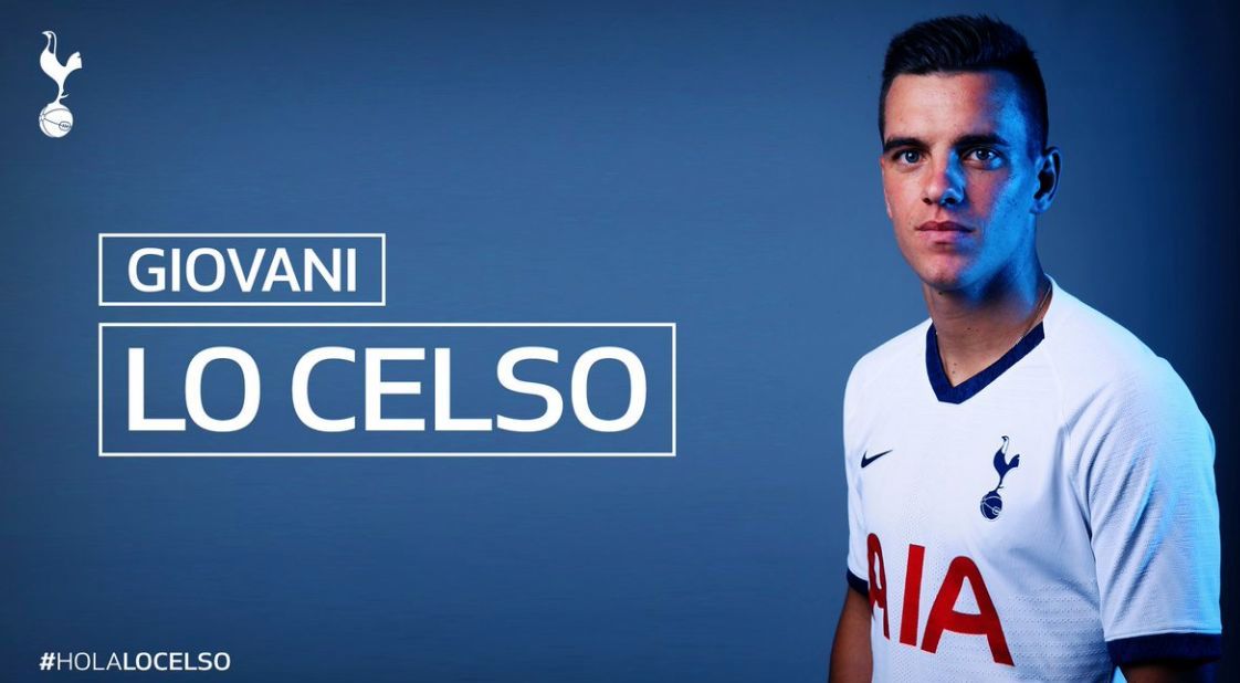  Lo Celso, nuevo jugador del Tottenham.