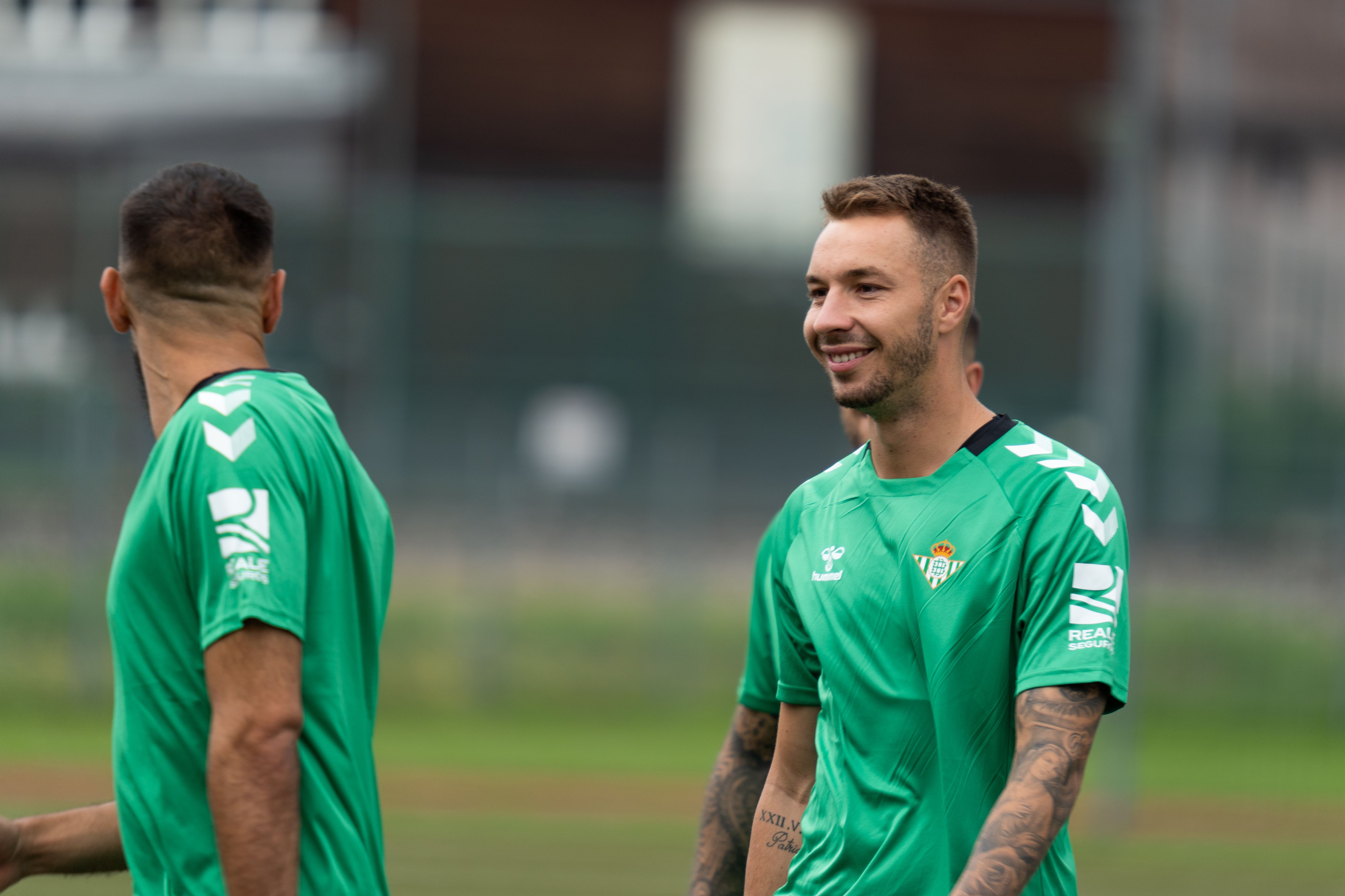  Loren con el Betis en Austria