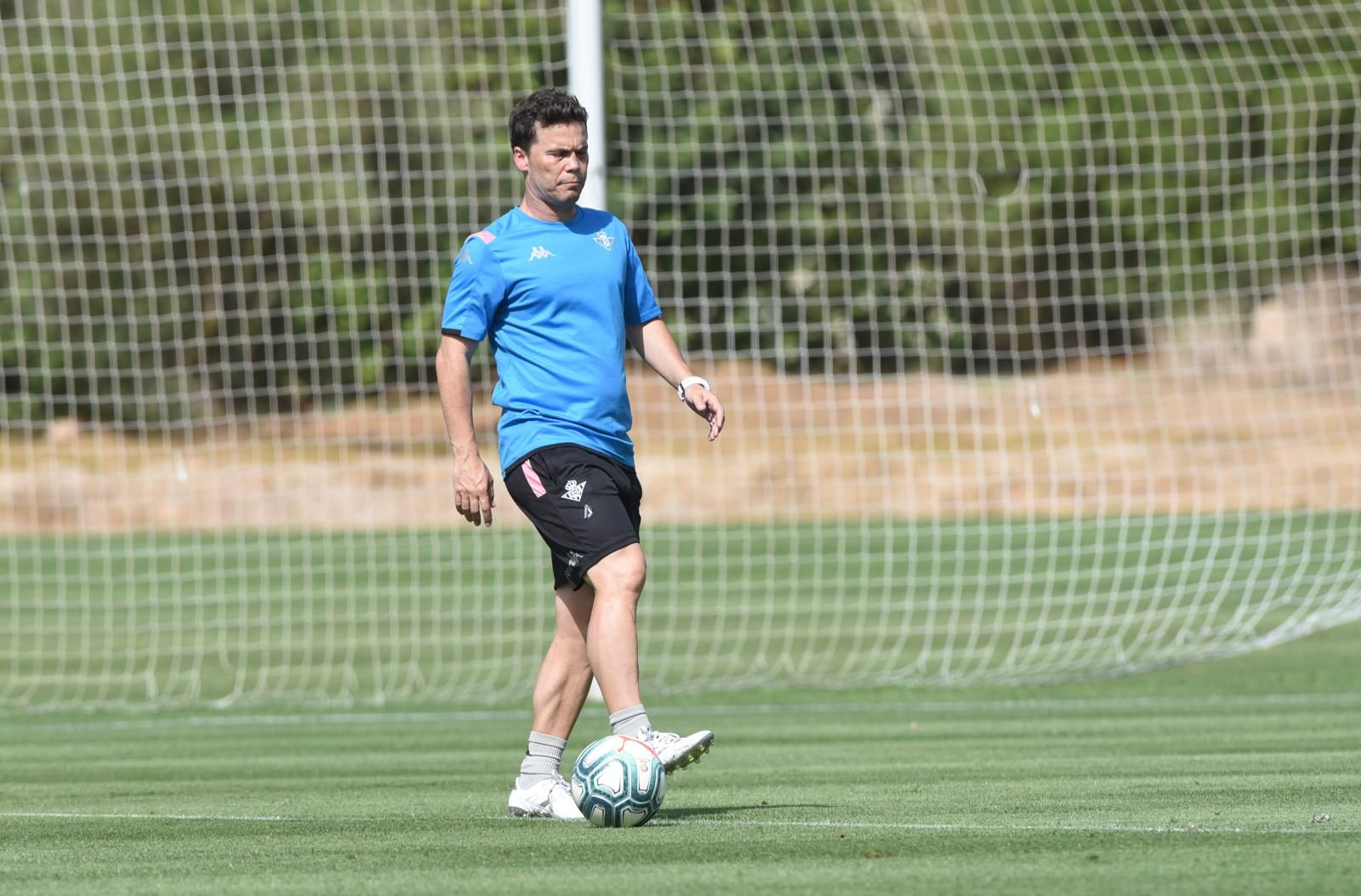 Rubi, en un entrenamiento en Montecastillo.