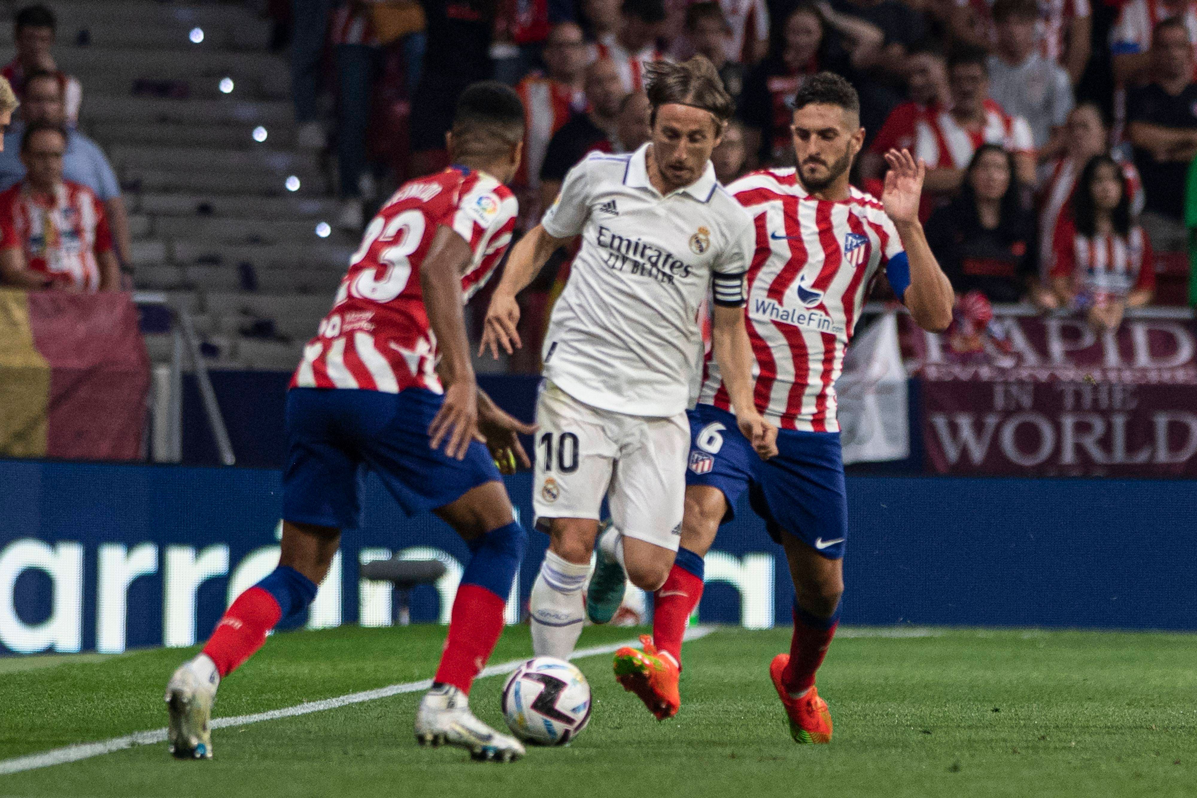 Imagen del duelo de la pasada temporada en el Metropolitano.