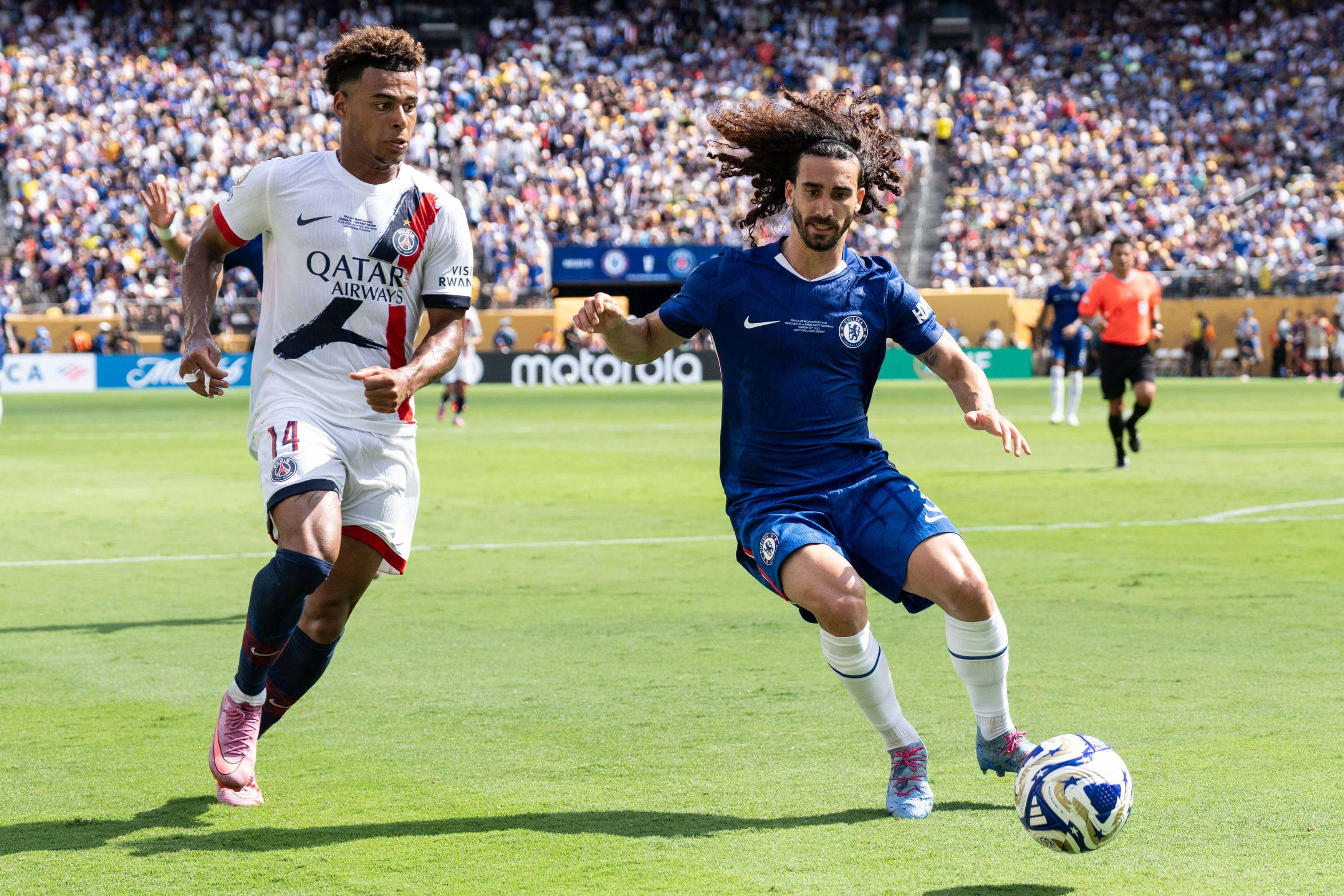 Marc Cucurella durante la final del Mundial de Clubes