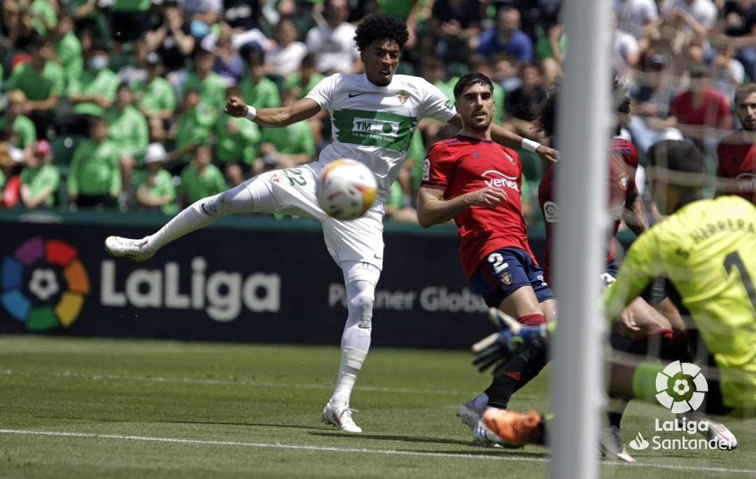  Mojica, en el Elche-Osasuna.