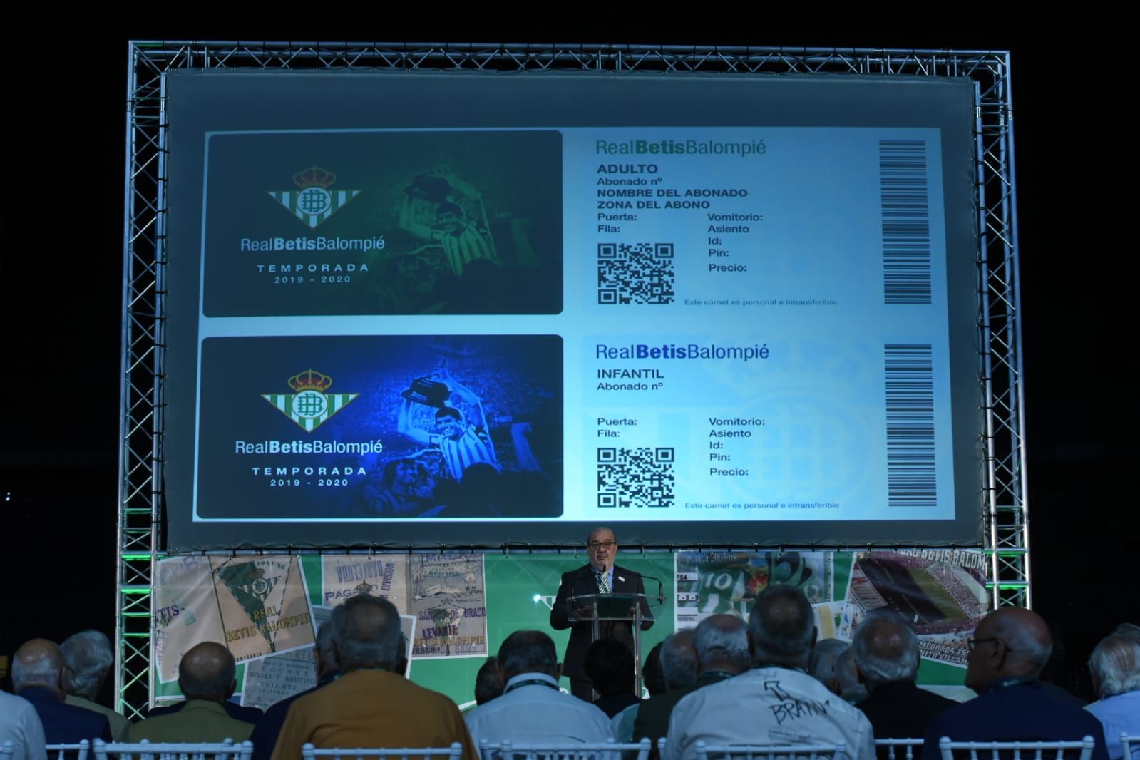  Nuevo carnet del Real Betis.