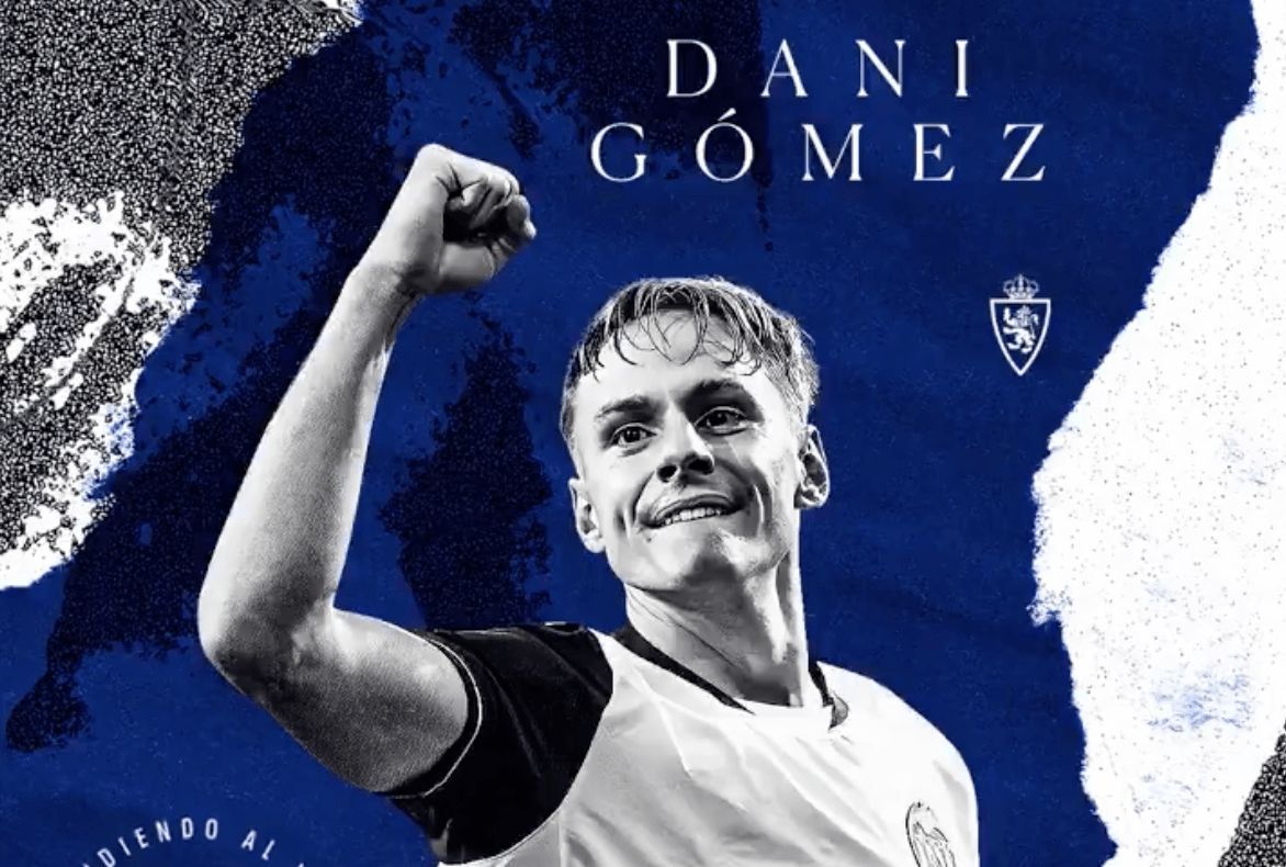  Oficial: Dani Gómez deja el Valencia CF, dice adiós al Levante UD y se va al Real Zaragoza