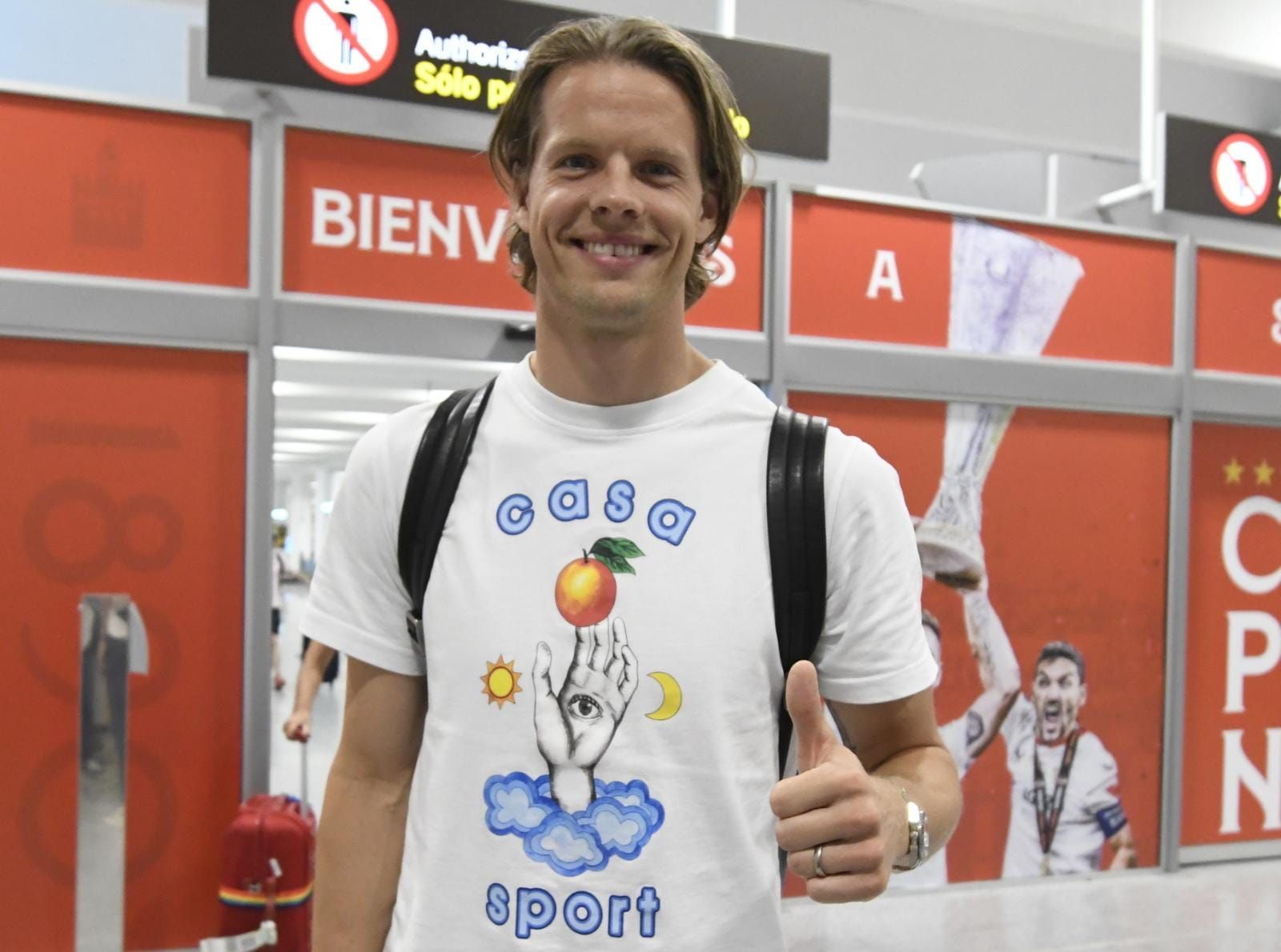 Örjan Nyland, a su llegada a Sevilla