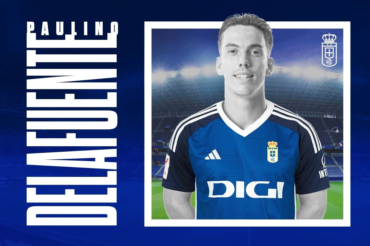 Paulino de la Fuente, nuevo jugador del Real Oviedo.
