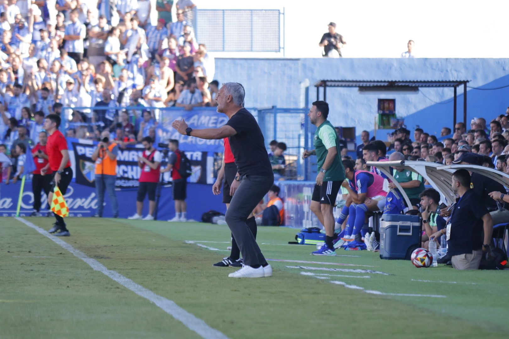 Pellicer, en el partido de Linarejos.