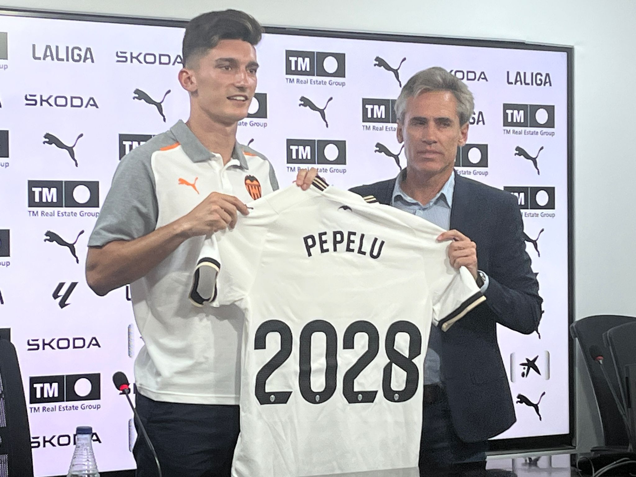 Pepelu en su presentación