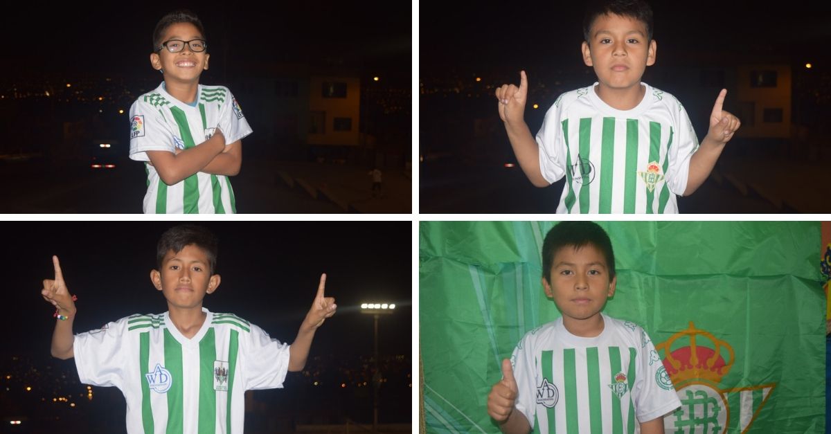 Pequeños jugadores del Betis Perú.