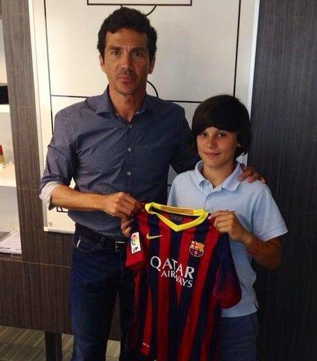  Rodri, con Guillermo Amor.