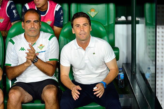 Rubi, ante el Getafe.