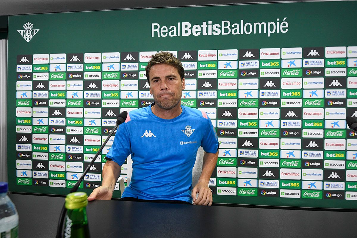 Rubi, entrenador del Real Betis.