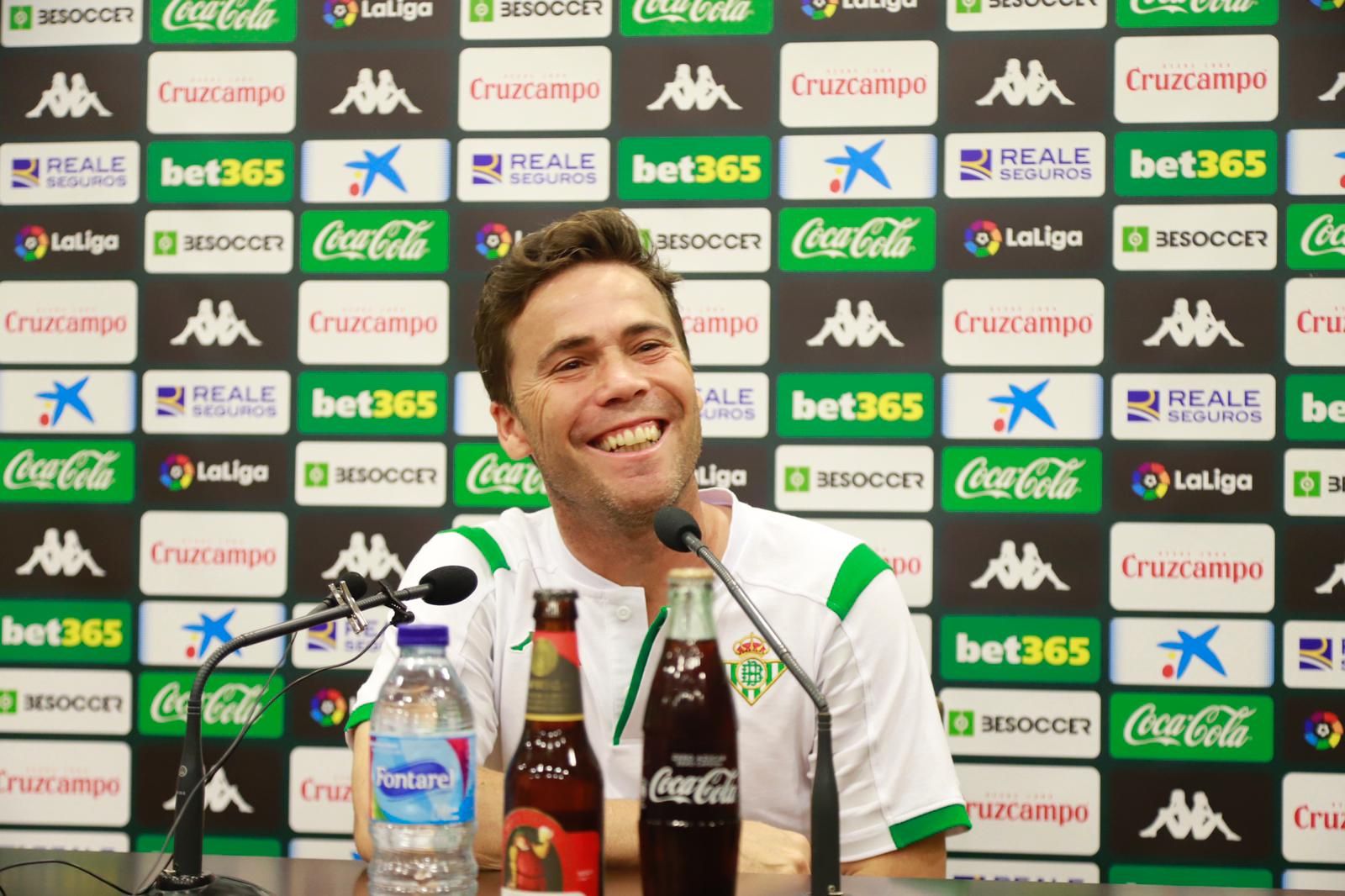  Rubi, durante una rueda de prensa.