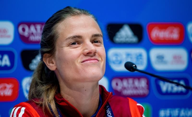 Rueda de prensa de Irene Paredes.