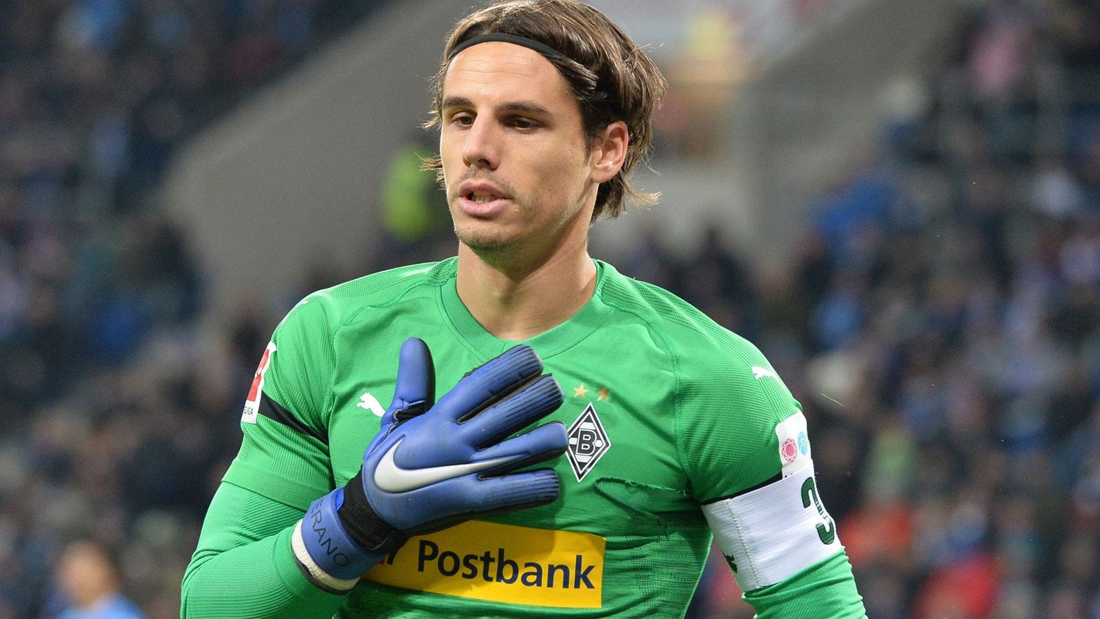 Sommer, en un partido con el Borussia Monchengladbach. 