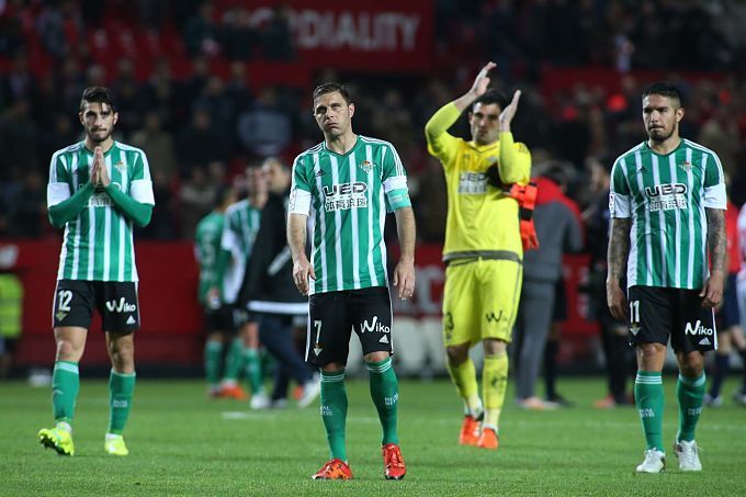Las calzonas negras del Betis no son demasiado buen augurio.