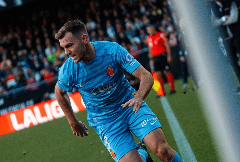  Toni Lato, durante el Valencia-Mallorca.