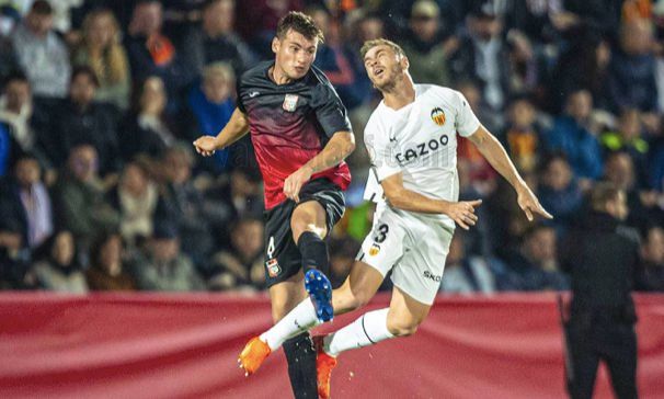 Toni Lato, en La Nucía - Valencia CF (Foto: VCF).