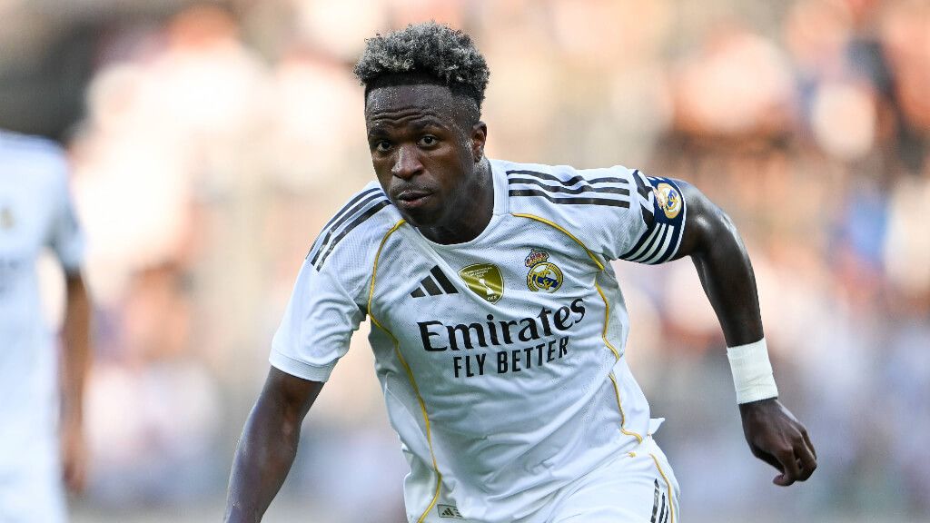  Vinicius Jr en el partido contra el Tirol (Fuente: Cordon Press)