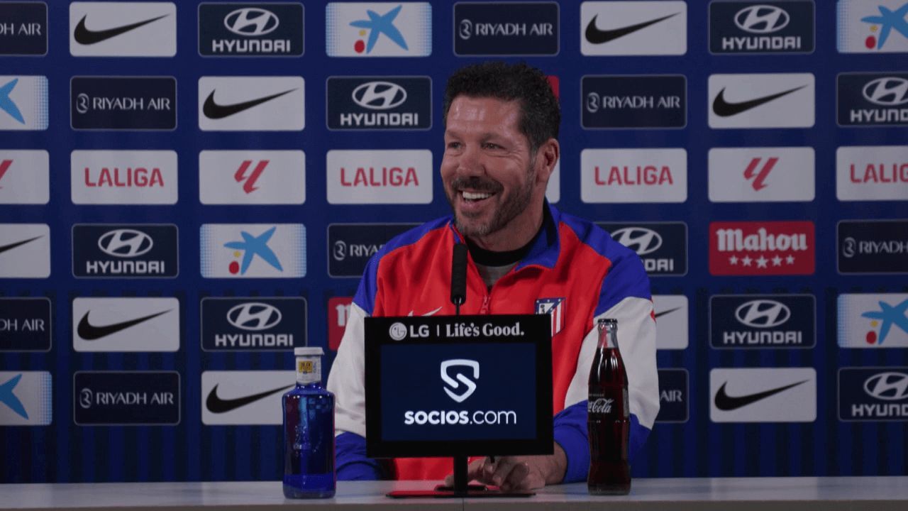  La sonrisa que delata a Simeone sobre su preparación del Mundial de Clubes
