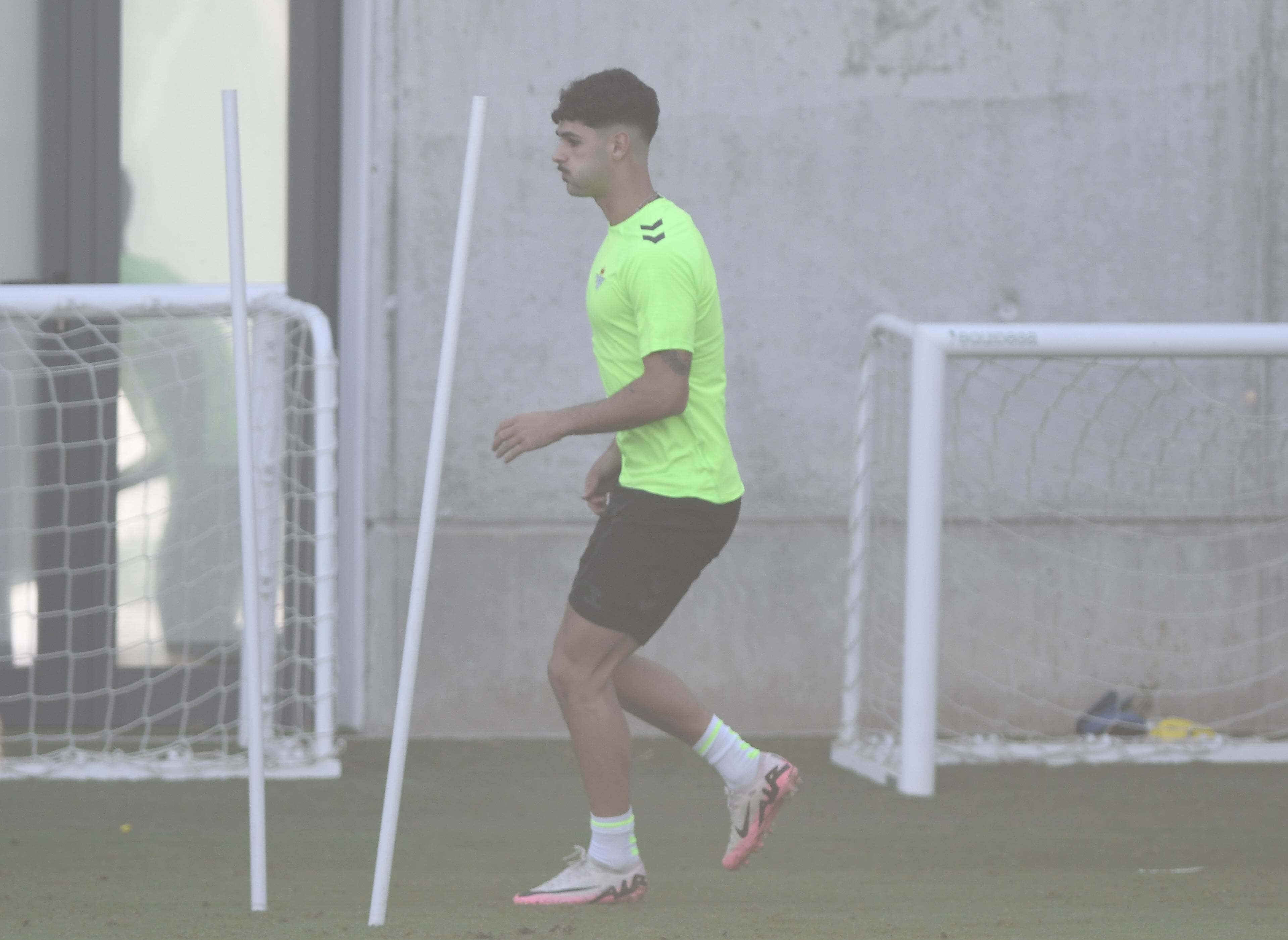  Jhonny Cardoso, en el entrenamiento