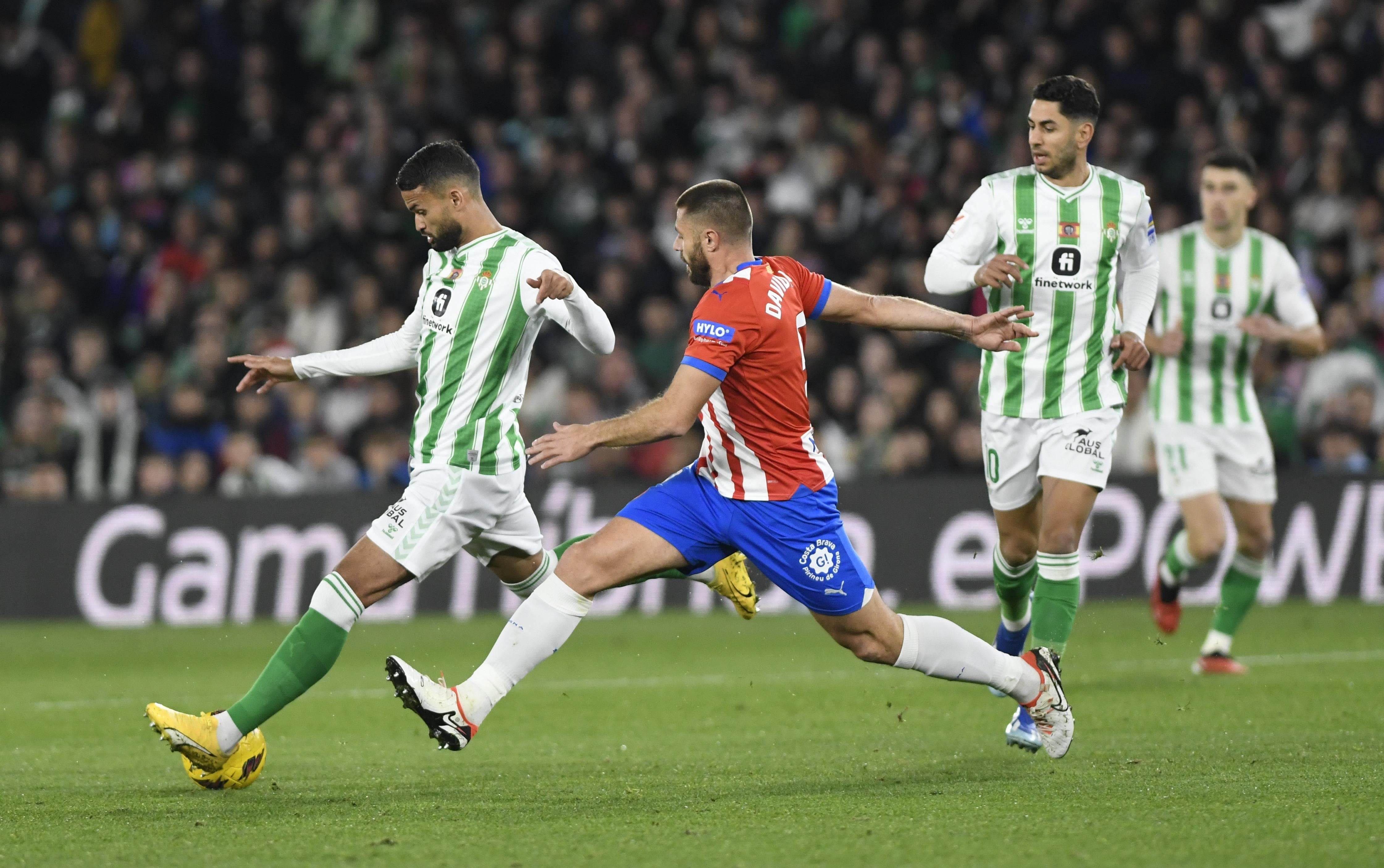  Imagen del Betis-Girona de la pasada temporada.