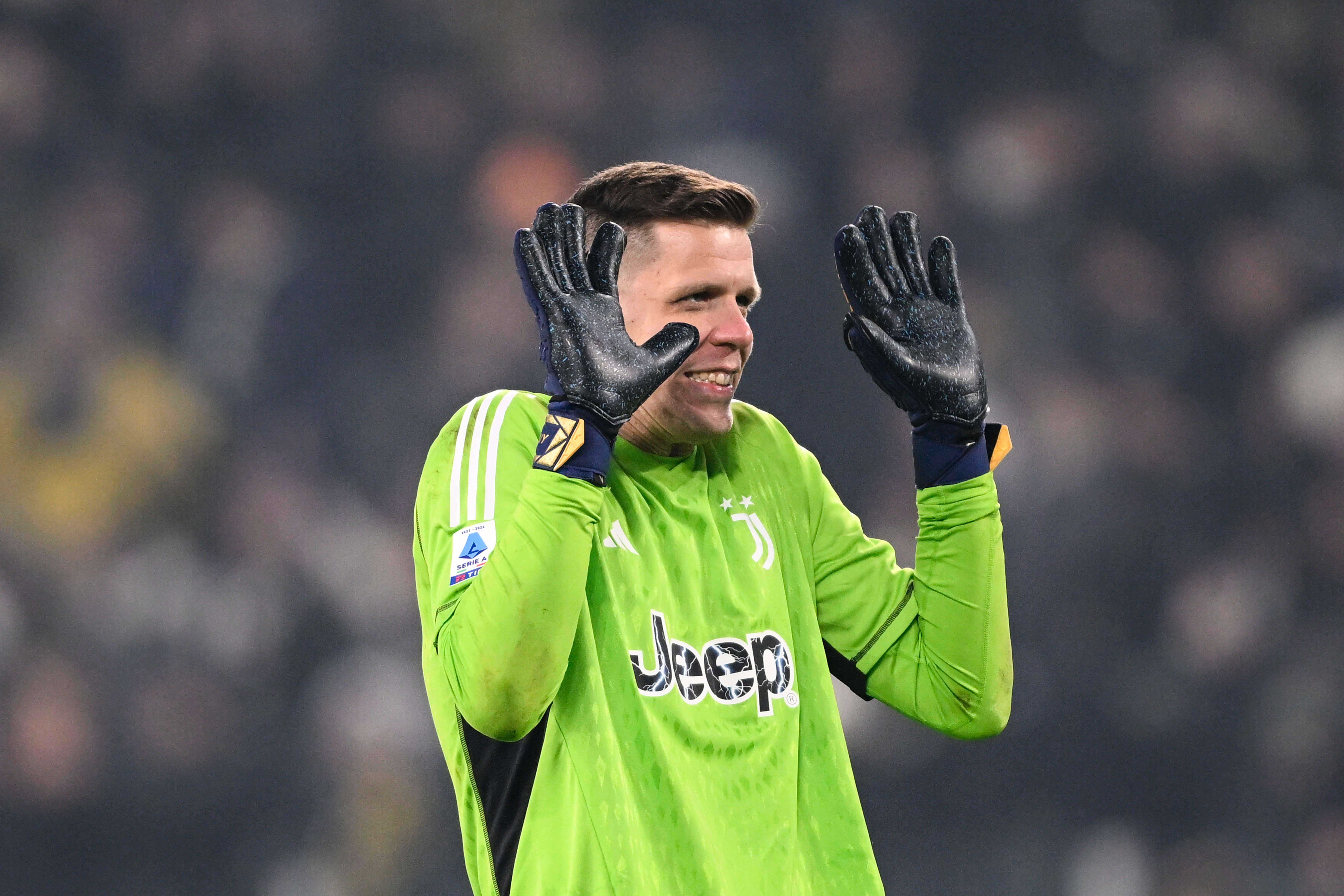  Wojciech Szczesny, en un partido con la Juventus.