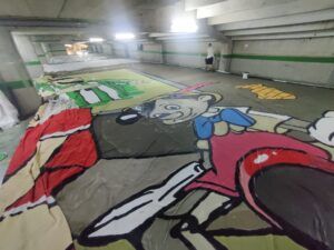 Imagen del momento de la creación (foto: Gol Sur 1907).