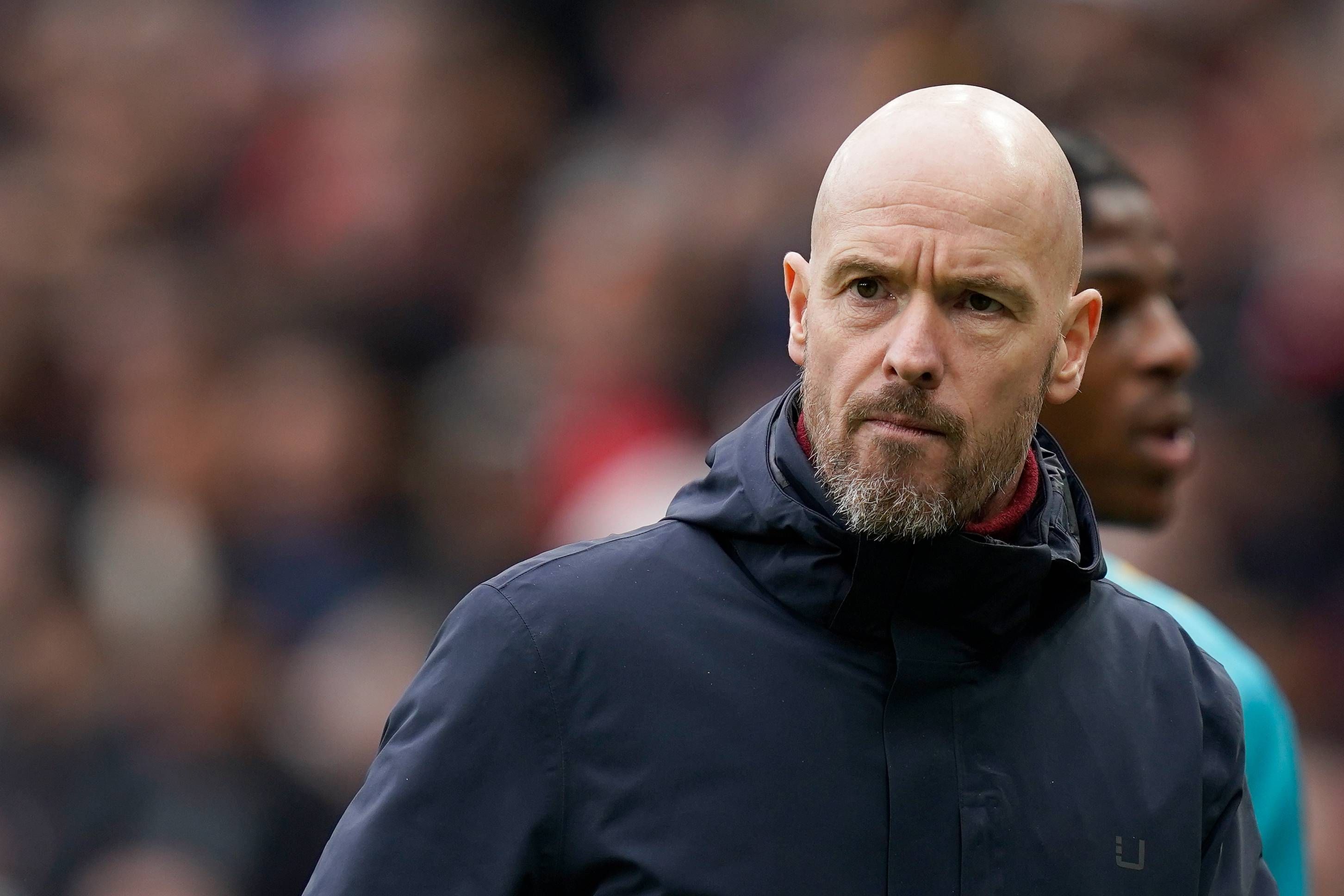 Ten Hag, entrenador del Manchester United.