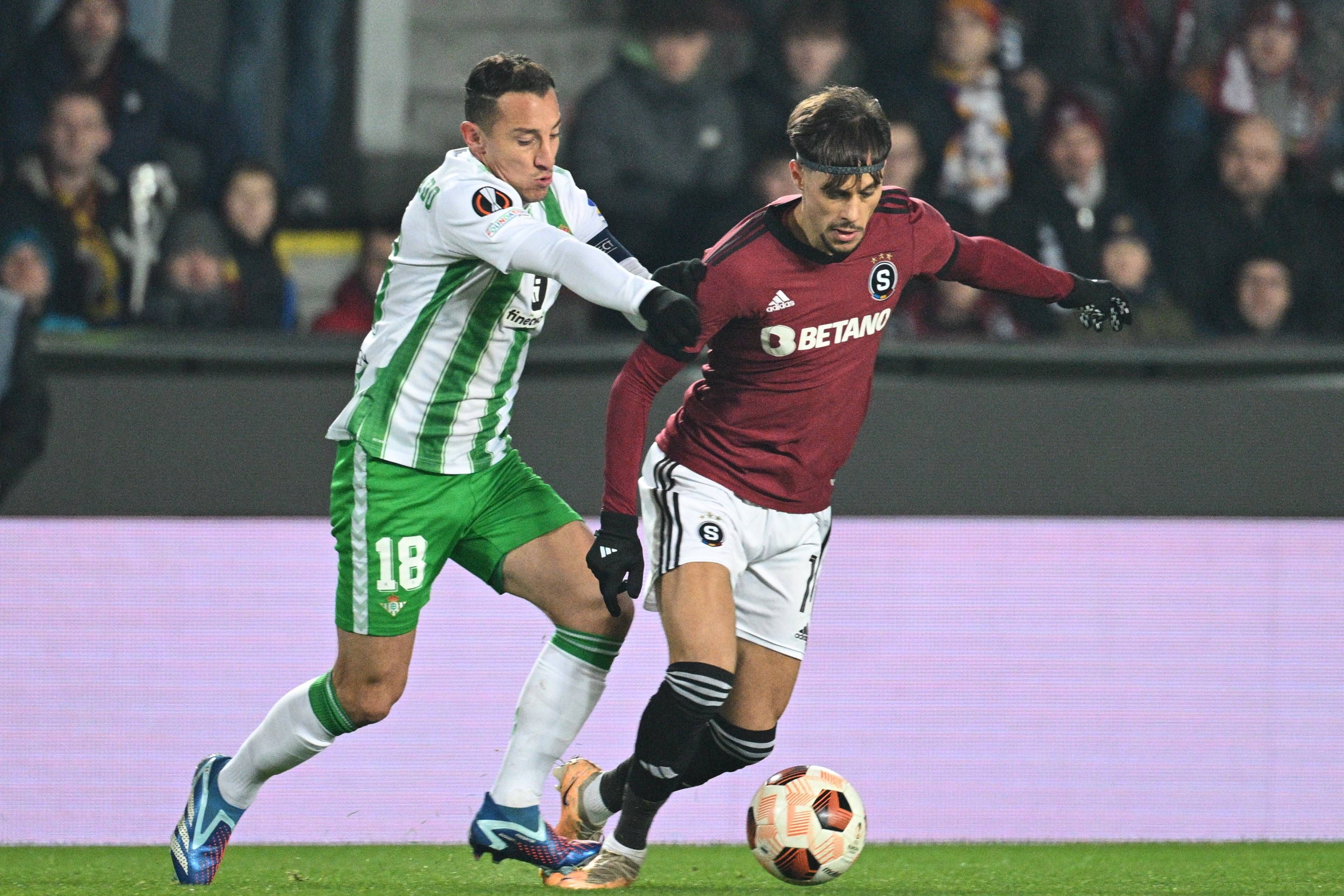 Guardado, ante el Sparta.