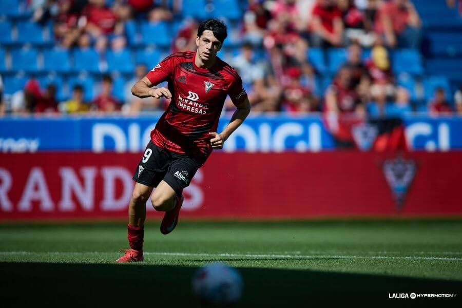 Gonzalo Petit con el CD Mirandés.