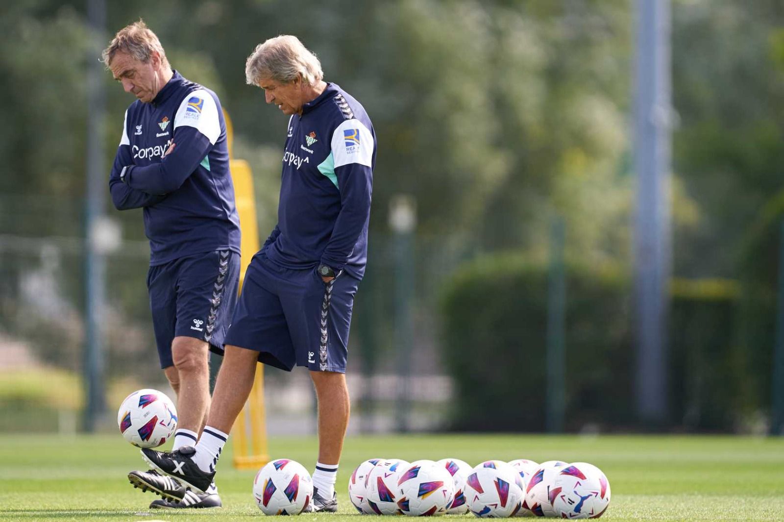  Pellegrini, durante la concentración en Alemania