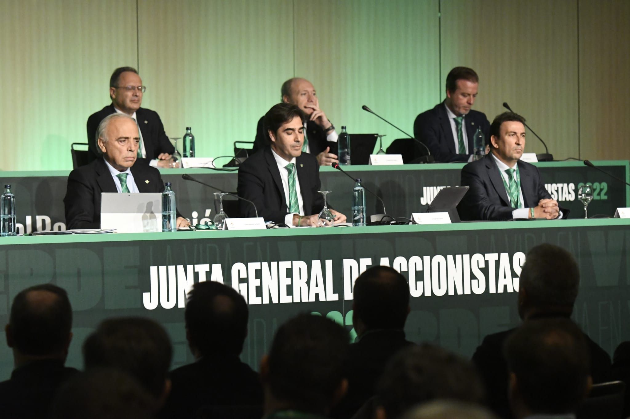  El consejo del Betis en la Junta de 2022