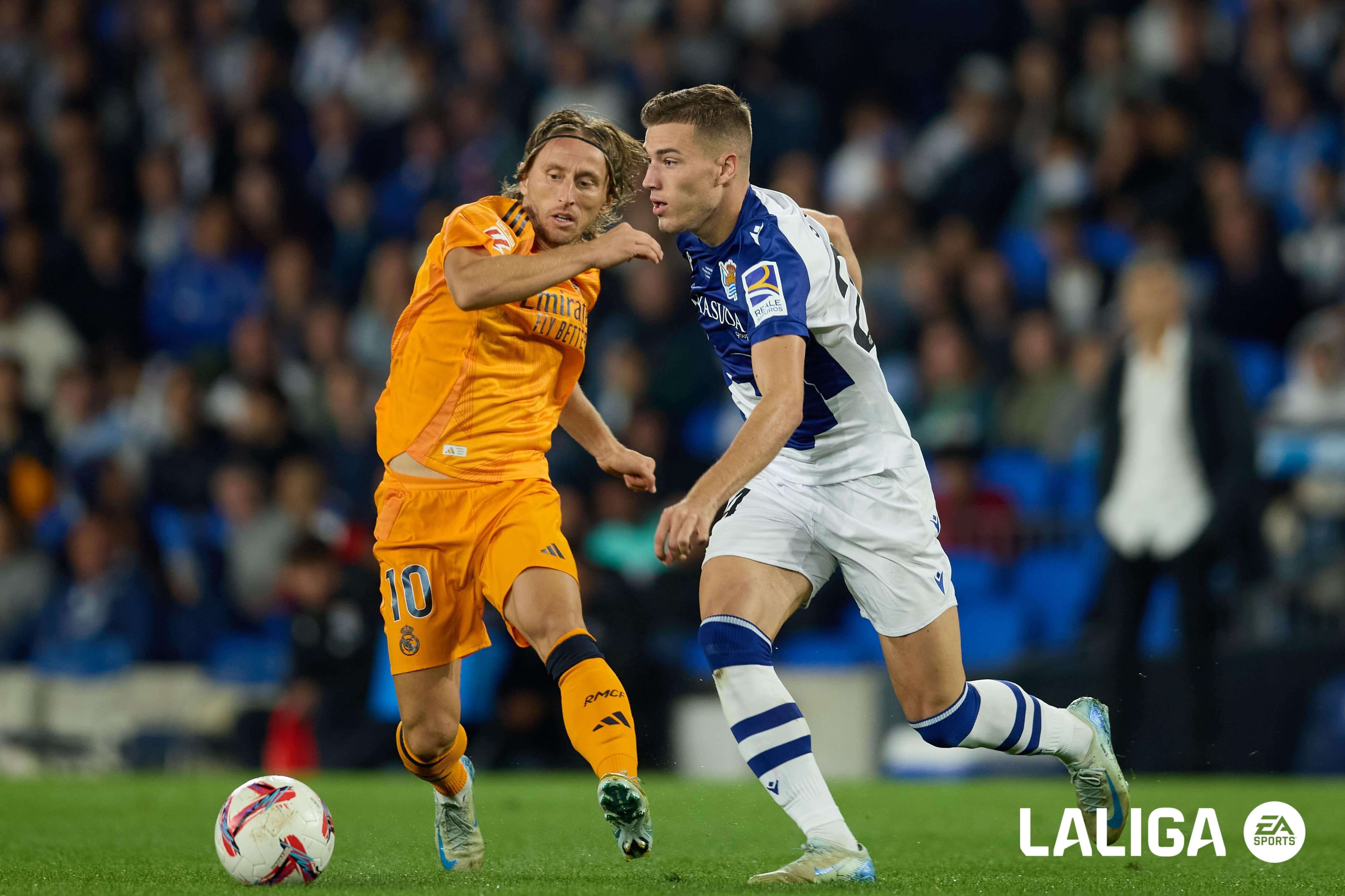 LuKa Sucic y Modric en el Real Sociedad - Real Madrid.