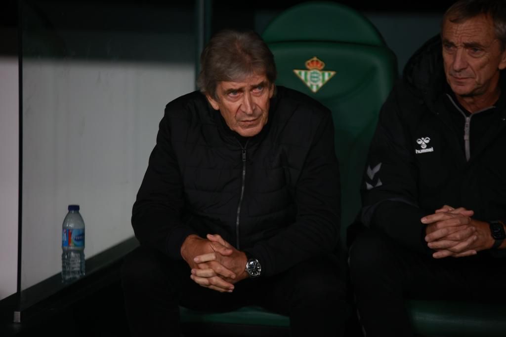  Manuel Pellegrini, durante el Betis-Athletic.