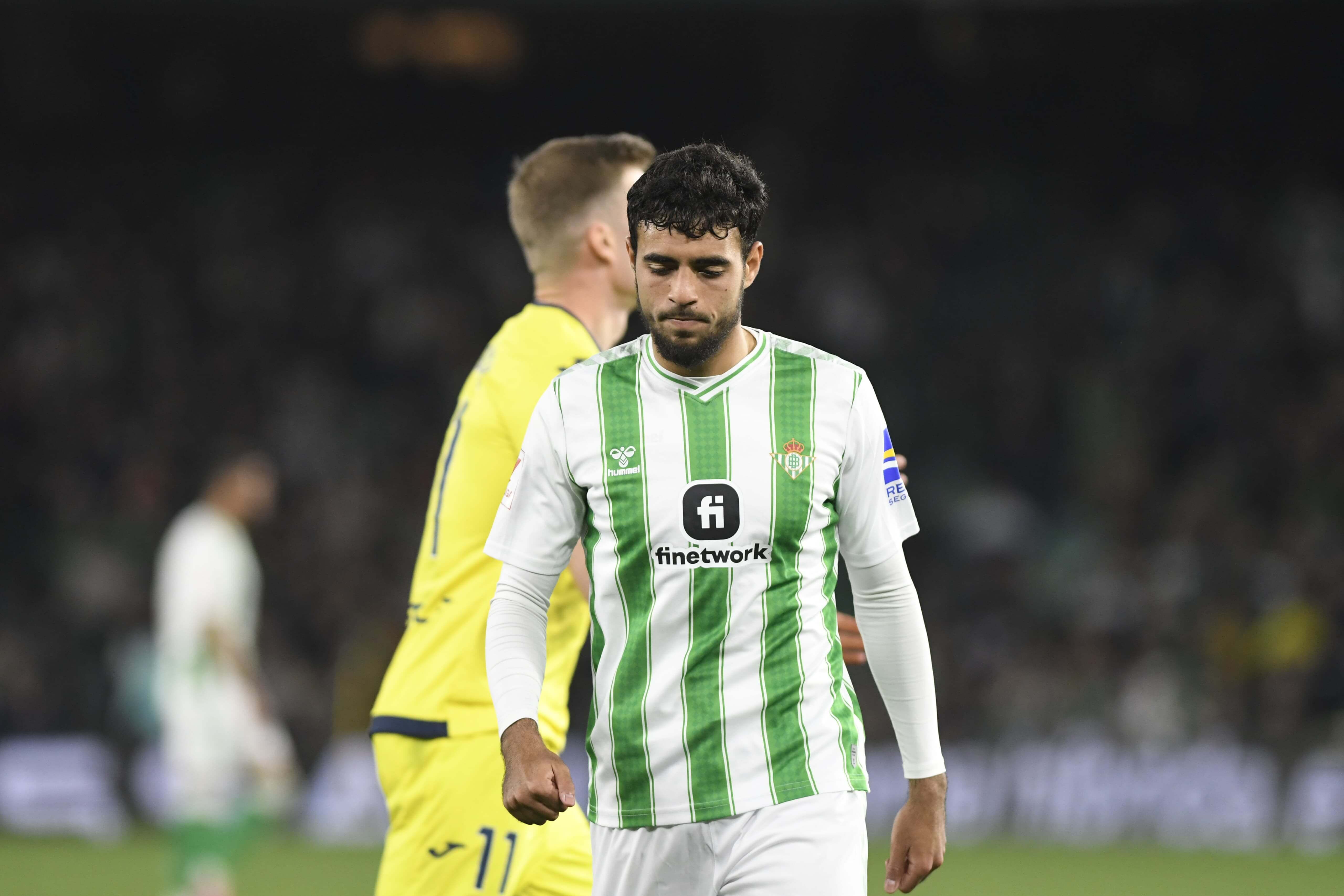 Chadi Riad, en el Betis-Villarreal (foto: Kiko Hurtado).