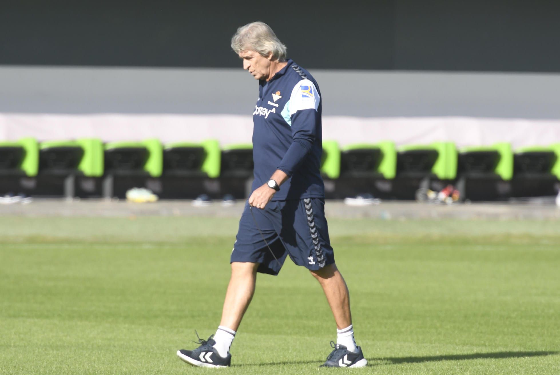  Manuel Pellegrini, entrenador del Real Betis (foto: Kiko Hurtado).
