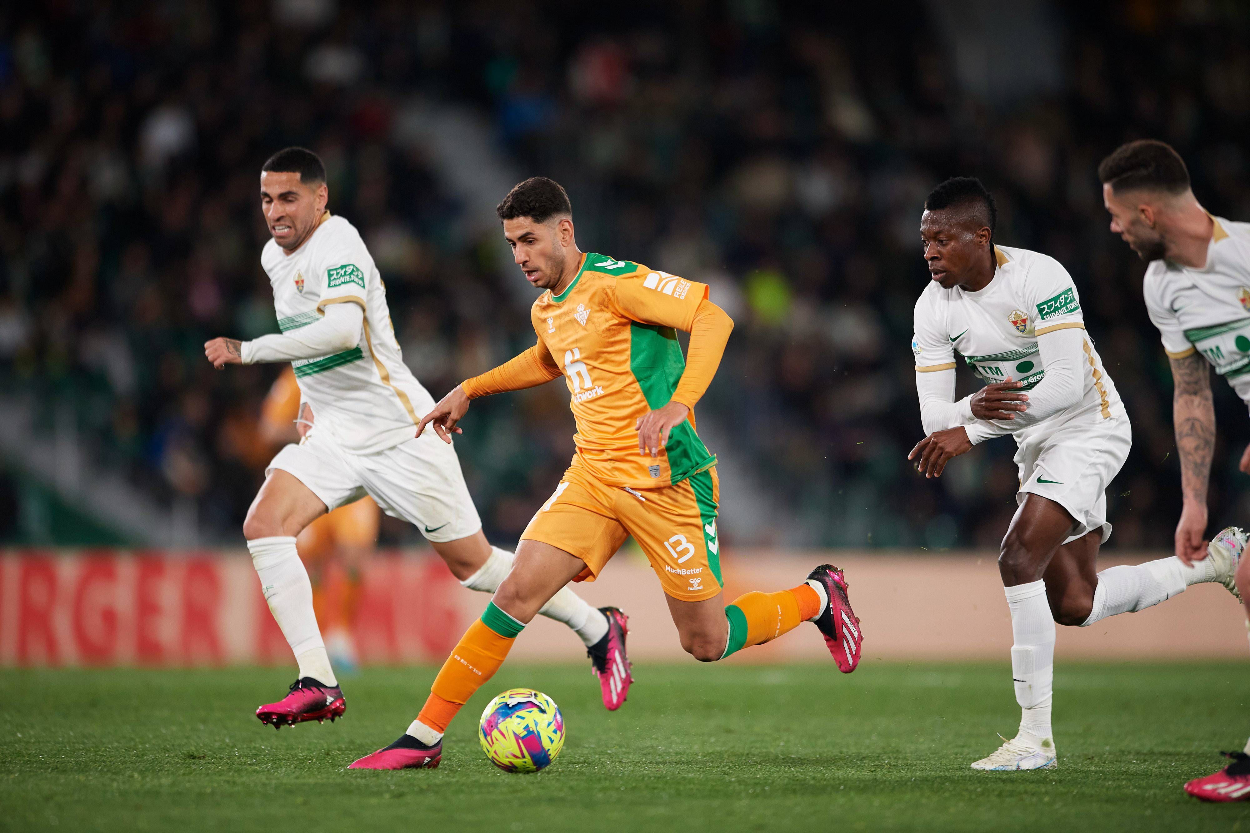 Ayoze Pérez en el partido ante el Elche.